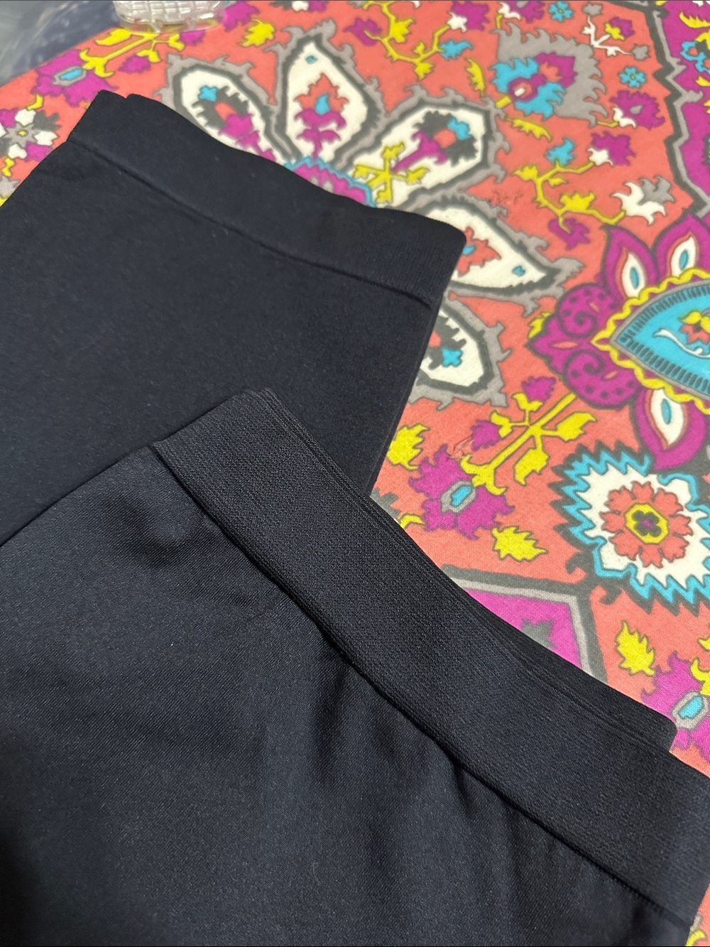 Lane Bryant Black Footless Tights E/F